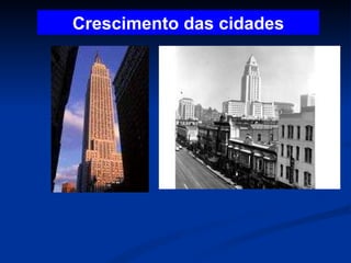 Crescimento das cidades 