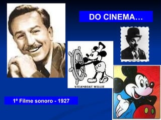 DO CINEMA… 1º Filme sonoro - 1927 