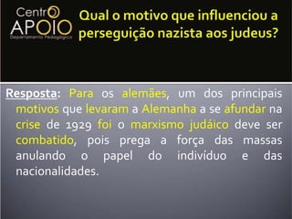 Nacionalização.