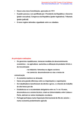 Crise E Queda Da Monarquia