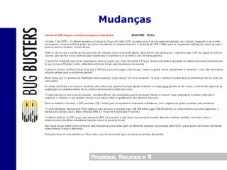 Mudanças 