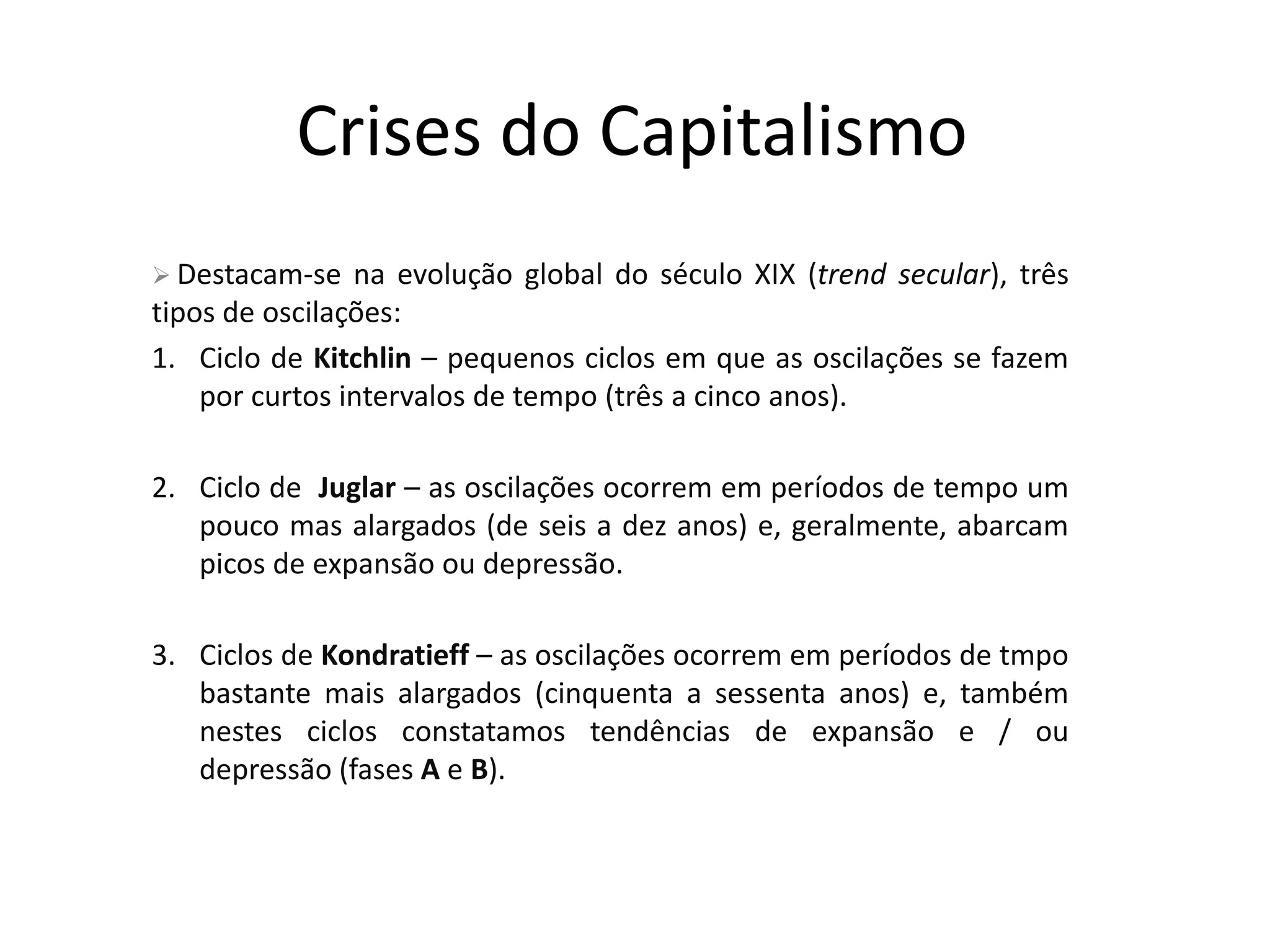 Crises Do Capitalismo