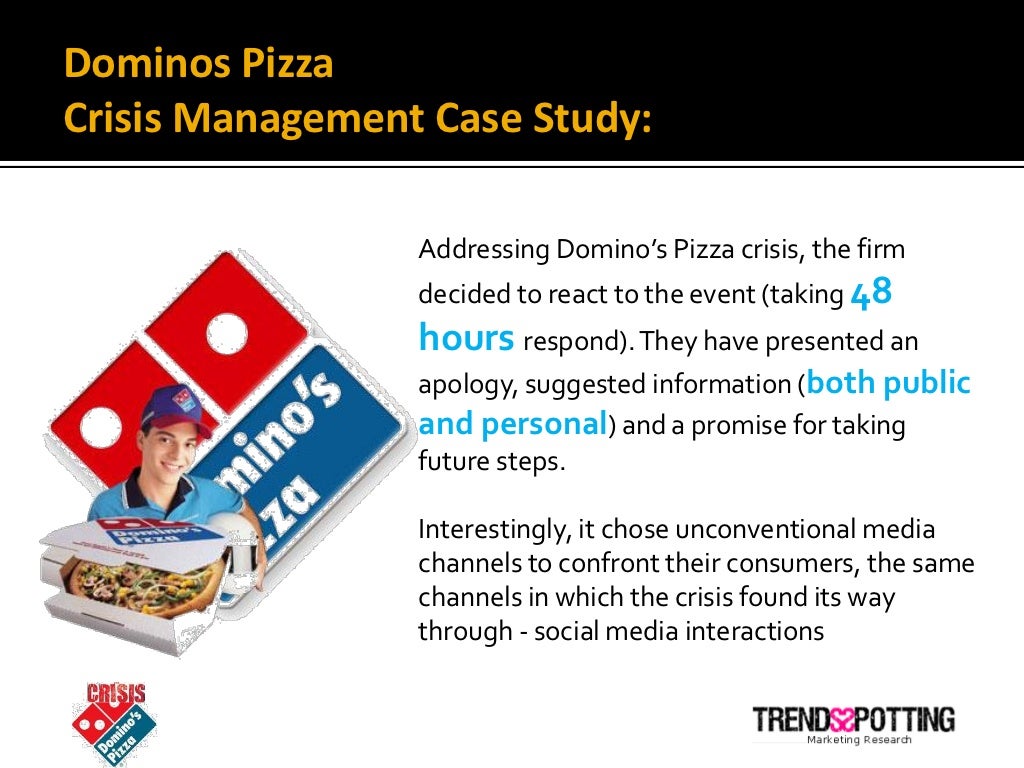 domino's crisis management case study