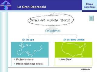 IES Alcarràs IES Alcarràs La Gran Depressió Etapa Batxillerat 
