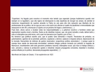 HISTÒRIA D’ESPANYAHISTÒRIA D’ESPANYA
 