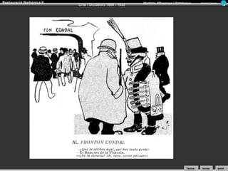 Restauració Borbònica II

Crisi i Dictadura 1898 - 1930

Història d’Espanya i Catalunya

Textos

Armand Figuera

tornar

sortir

 