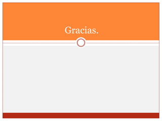 Gracias.