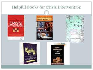 Helpful Books for Crisis Intervention

 