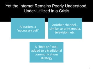 Crisis and issues management in the digital age | PDF