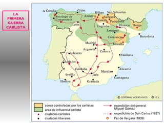 LA PRIMERA GUERRA CARLISTA 