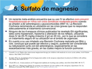 5. Sulfato de magnesio
 