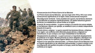 Las Guerras de los Balcanes 1912-1913: Causas, Desarrollo y ...
