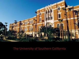 USC



The University of Southern California
 