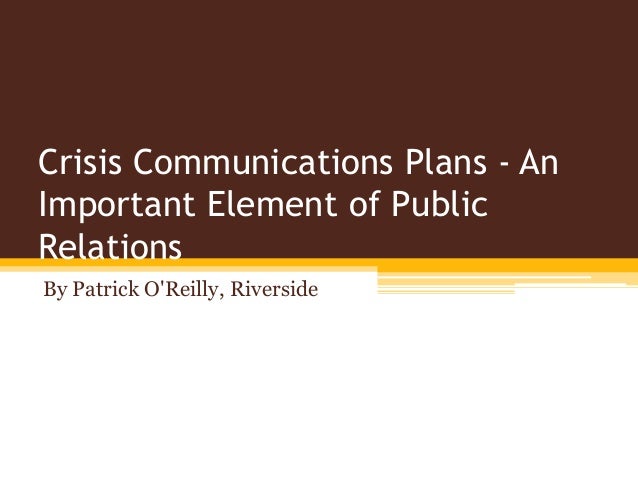o reilly public relations