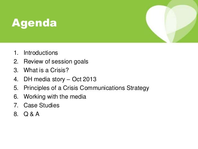crisis communication strategy