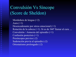 Scheldon Score Crisis convulsivas SUAP | PPT