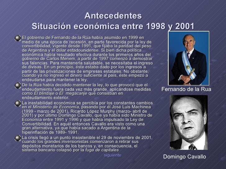 Crisis de diciembre de 2001 en argentina Crisis de diciembre de 2001 en argentina