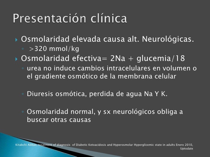 Crisis de hiperglicemia en pacientes adultos con diabetes Crisis de hiperglicemia en pacientes adultos con diabetes