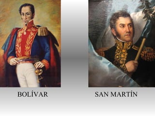 BOLÍVAR SAN MARTÍN
 