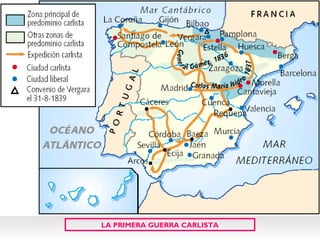 LA PRIMERA GUERRA CARLISTA
 