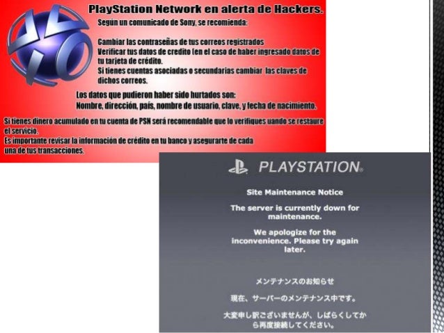 Crisis Hackeo De La Psn