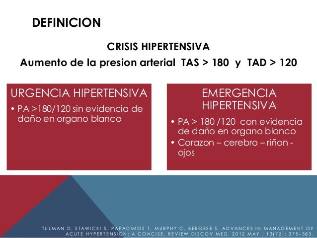 Crisis Hipertensiva