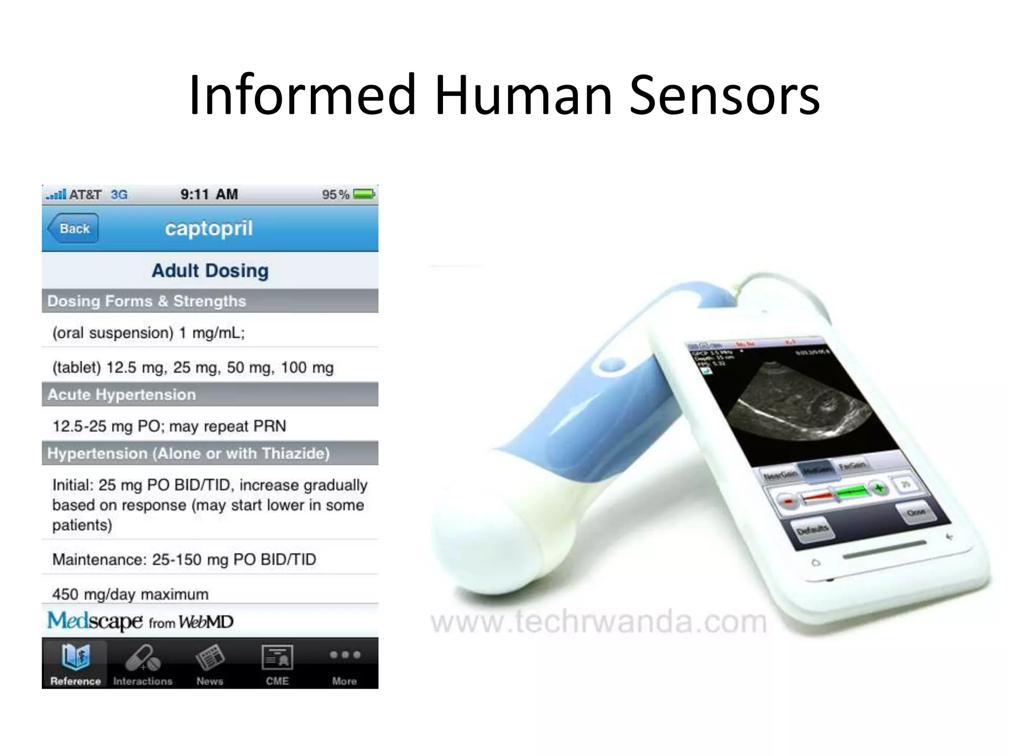 Informed Human Sensors
 
