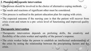Crisis Intervention 
