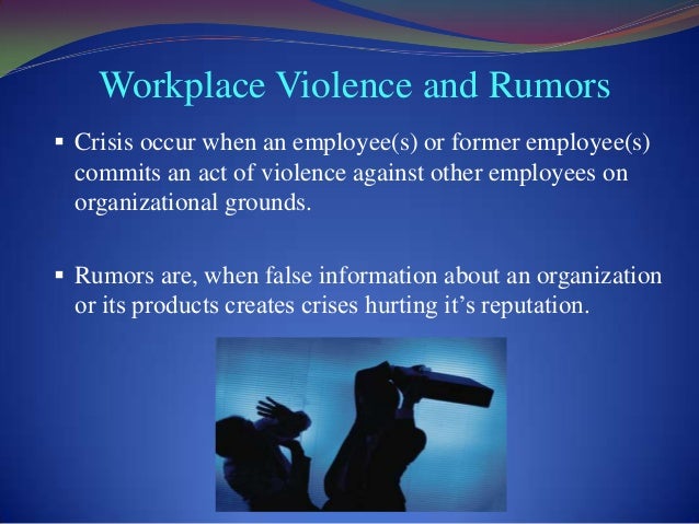 crisis examples