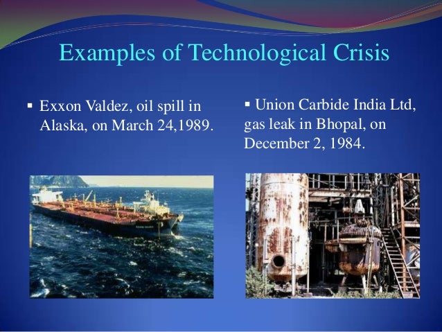 crisis management examples