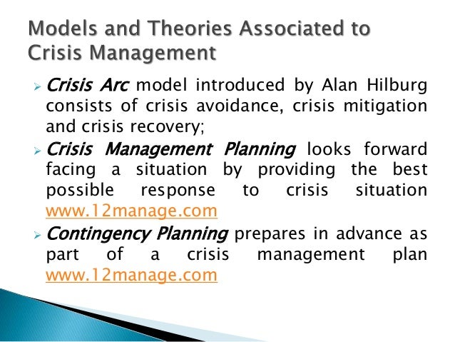 The three phase model of crisis management essay picture