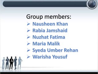 Group members:
 
