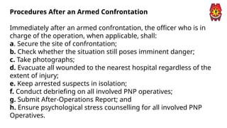 Comprehensive Overview of PNP Rules of Engagement and Master Plans for ...
