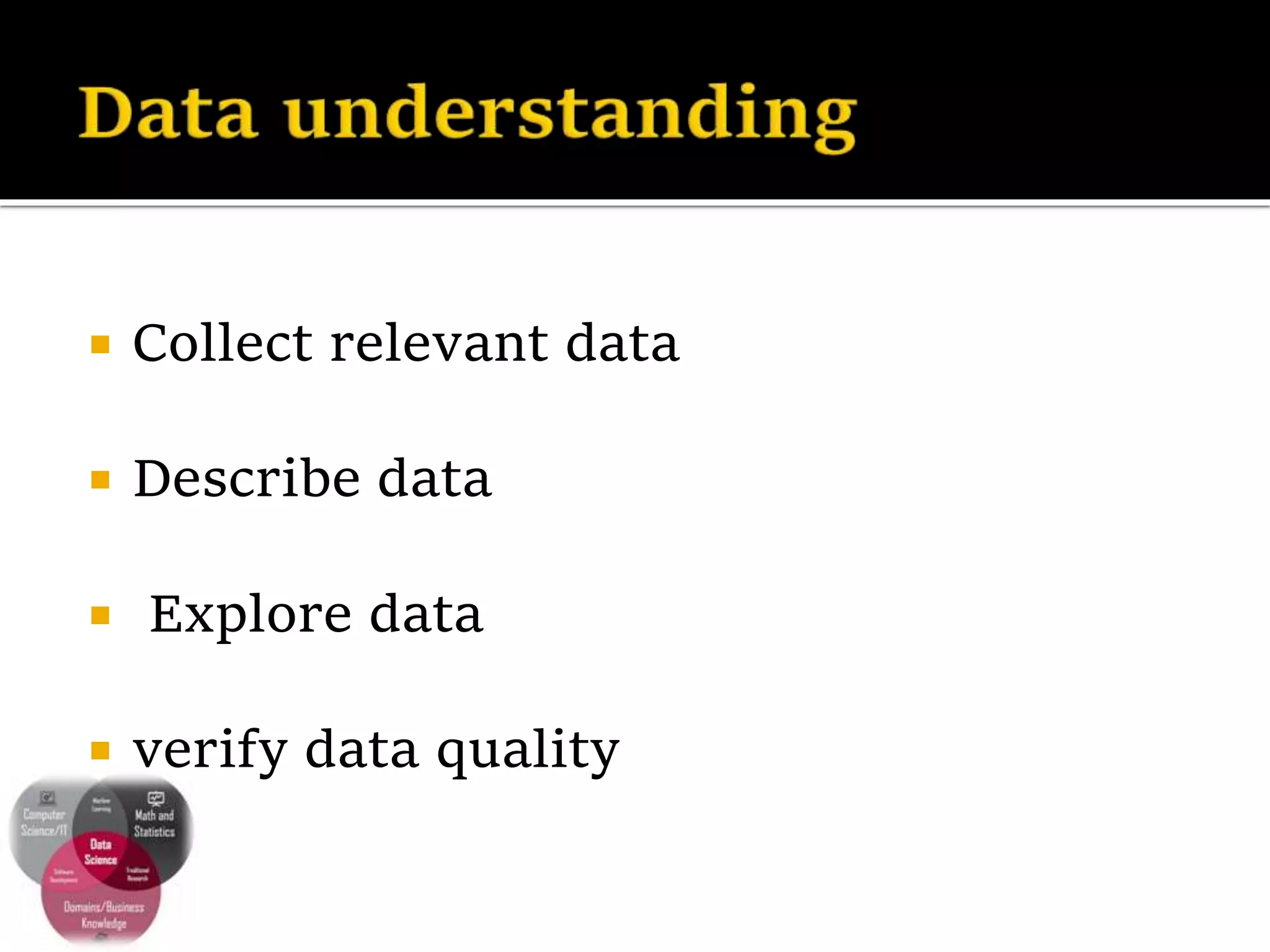 Data sciences-CRISP DM | PPTX