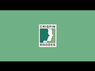 Crispin Rhodes Franchise Video