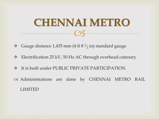 Metro stations all over world | PPTX