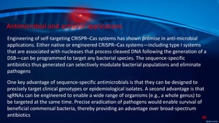 CRISPR-Cas systems and applications | PPTX