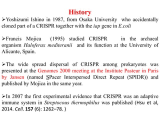 Crispr m.raveendra reddy | PPTX