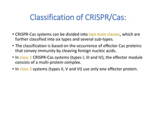 CRISPR CAS | PPTX