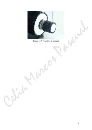 6
Figura 15.9.- Tornillos de enfoque
CeliaMarcosPascual
 