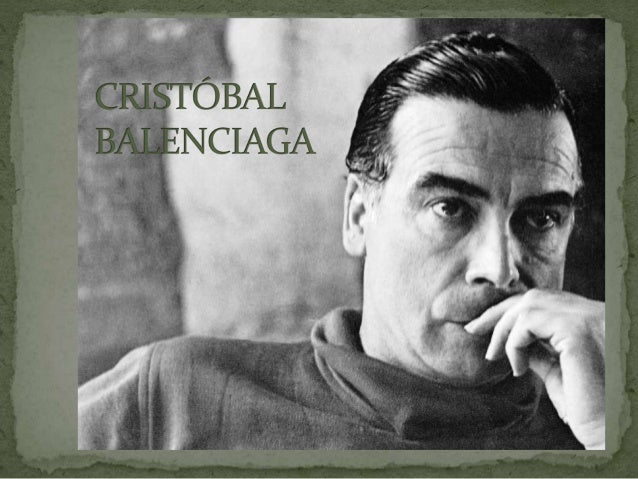 Cristóbal Balenciaga