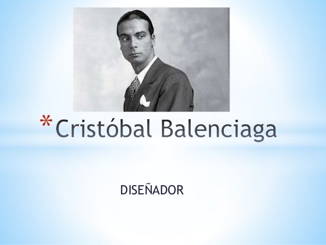 biografia de cristobal balenciaga