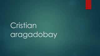 Cristian
aragadobay
 