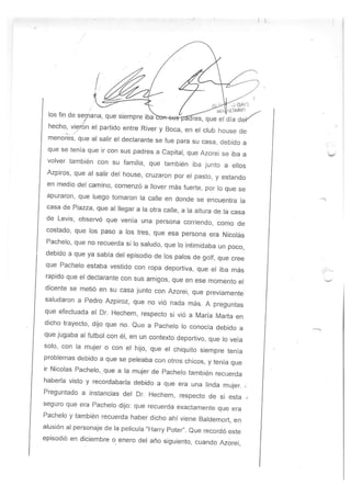 Segunda declaración de Marco Cristiani