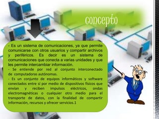 redes de informacion | PPTX