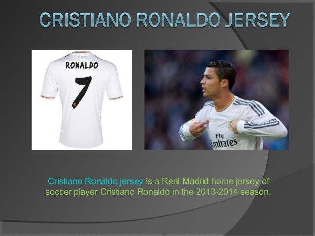 ronaldo soccer player jersey
