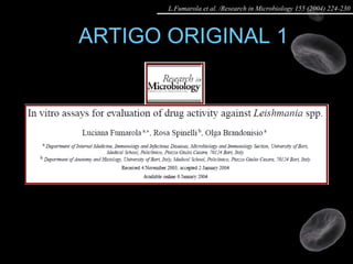 ARTIGO ORIGINAL 1 L.Fumarola et al. /Research in Microbiology 155 (2004) 224-230 