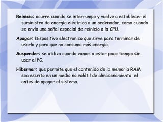 Propiedades de la pantalla   