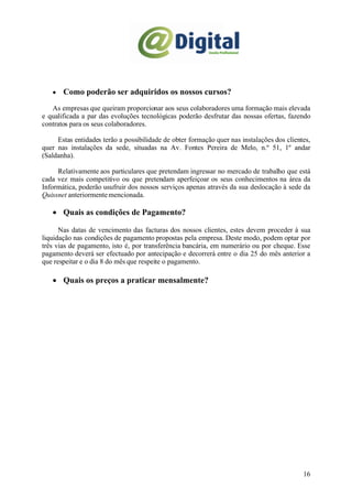 PAF O meu projecto de final de curso