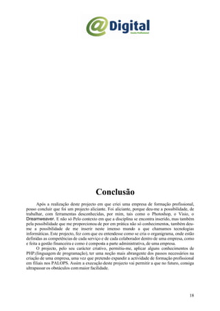 PAF O meu projecto de final de curso